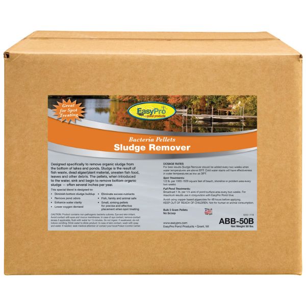 EasyPro Sludge Remover Pellets, 50 lb box Lake n Pond EasyPro Sludge Remover Pellets, 50 lb box Lake n Pond