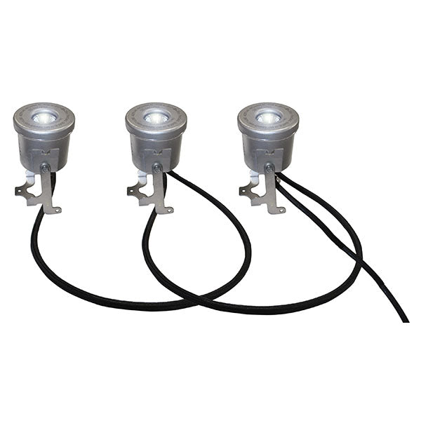 EasyPro Stainless Steel 3 LED Light kit 19 Watt 100 Cord