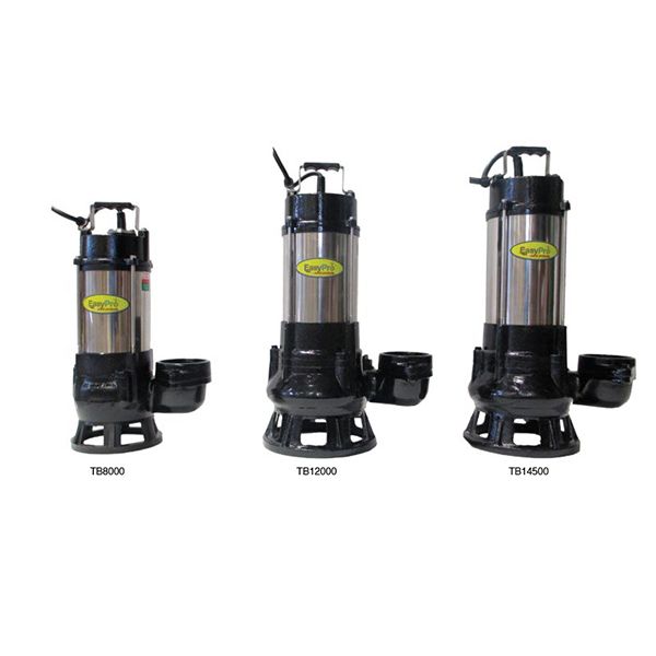 EasyPro TB Series – High volume submersible pump – High head 12000gph 230v