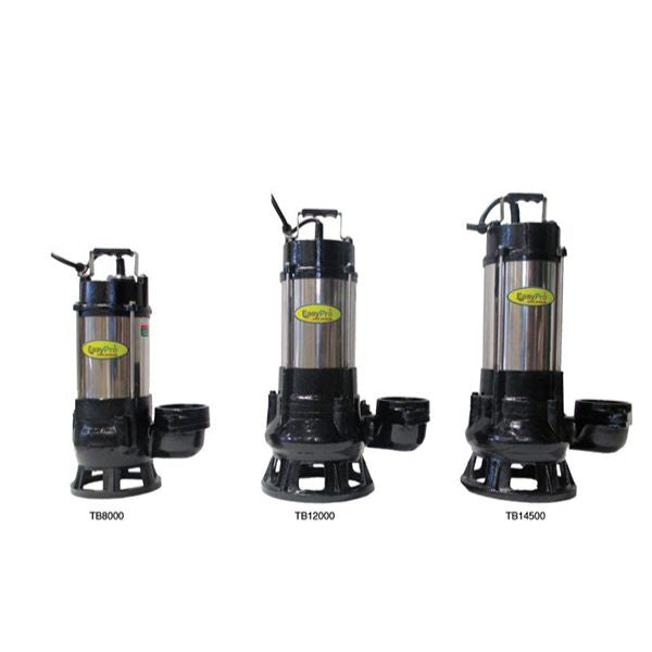 EasyPro TB Series – High volume submersible pump – High head 7800gph 115v