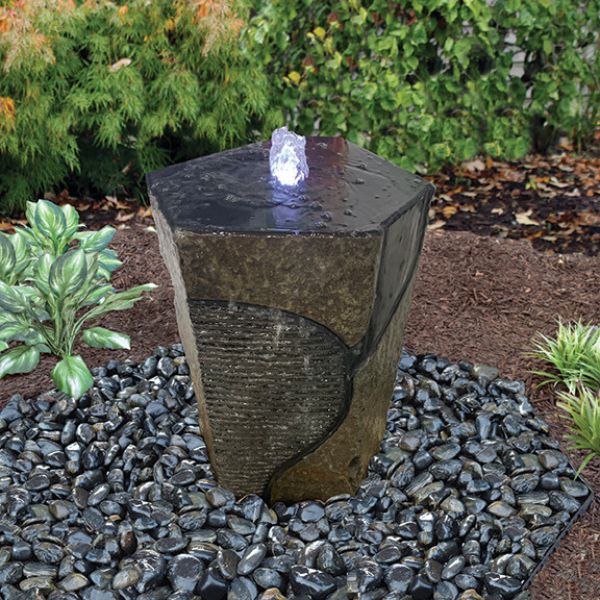 EasyPro Tranquil Décor Costola Basalt Fountain