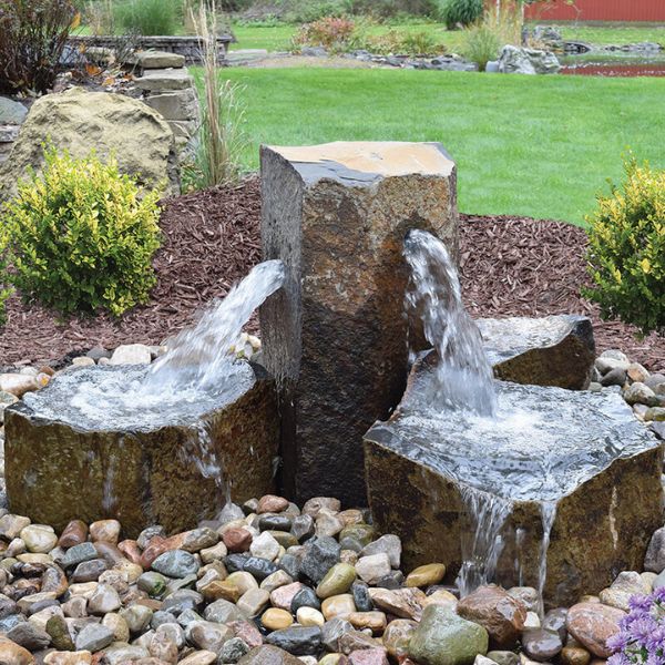 EasyPro Trilogy Falls Basalt Fountain