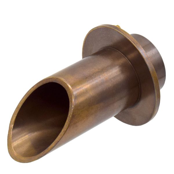 EasyPro Vianti Falls Antique Brass 2″ Round Wall Scupper