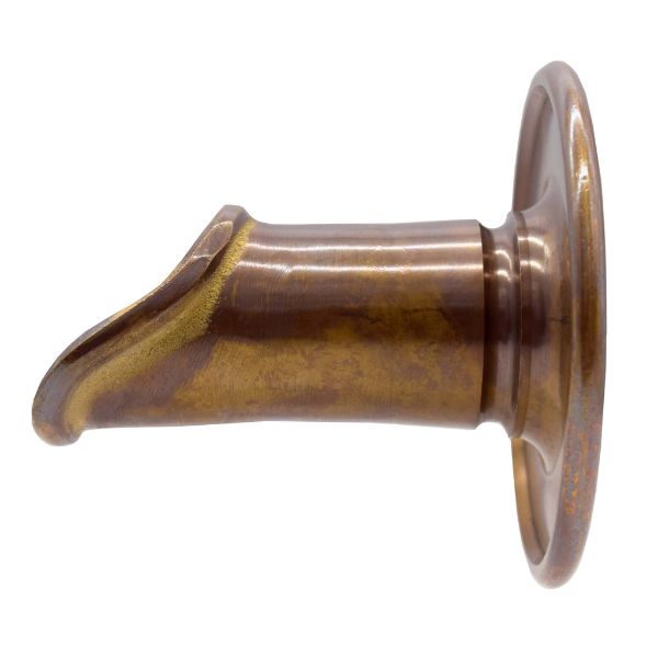 EasyPro Vianti Falls Antique Brass 2' Antique Round Wall Scupper