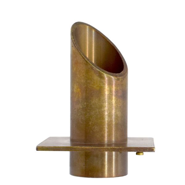 EasyPro Vianti Falls Antique Brass 2″ Diamond Wall Scupper