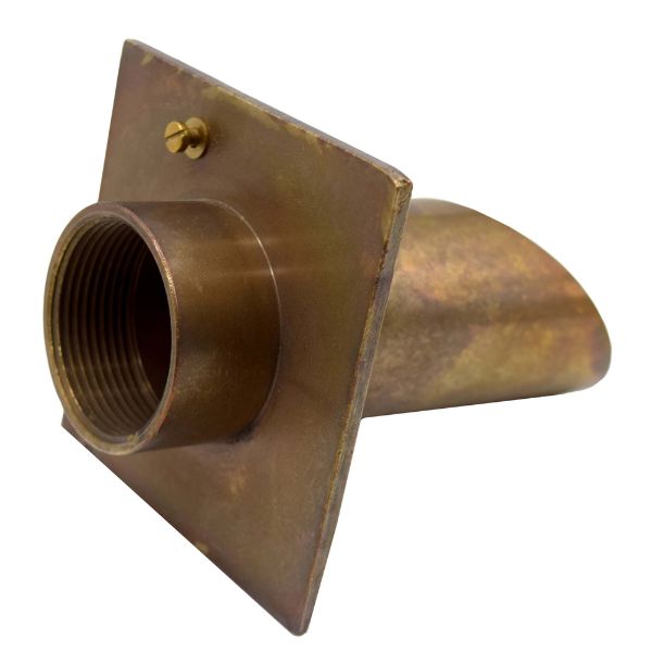 EasyPro Vianti Falls Antique Brass 2″ Diamond Wall Scupper