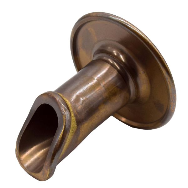 EasyPro Vianti Falls Antique Brass 2' Antique Round Wall Scupper