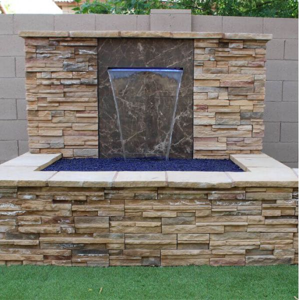 EasyPro Vianti Falls – 23" Spillway kit w/ Blue LED