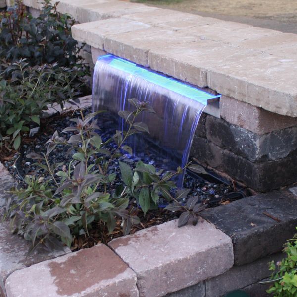 EasyPro Vianti Falls – 23" Spillway kit w/ Blue LED