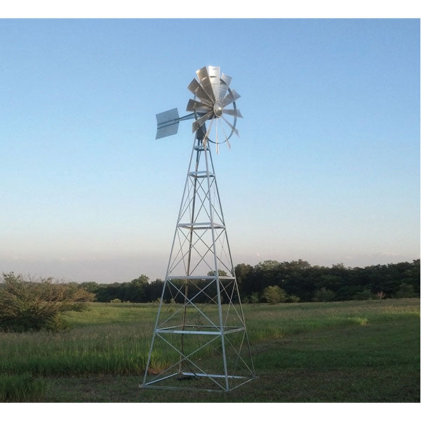 EasyPro Windmill Aerators 20' Four Legged Becker Windmill Only