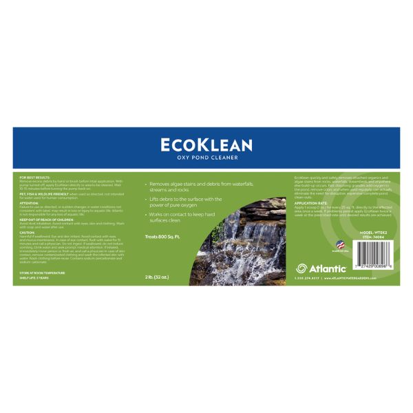 EcoKlean - Oxy Pond Cleaner 2 LB