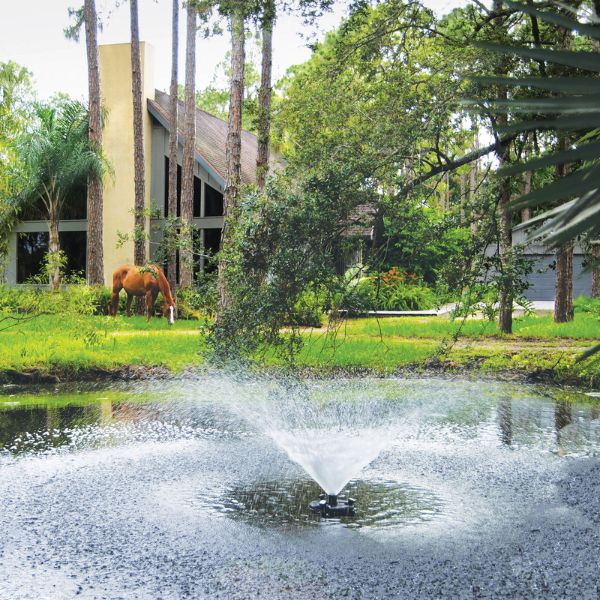 Floating Fountain with Lights - 1/2HP