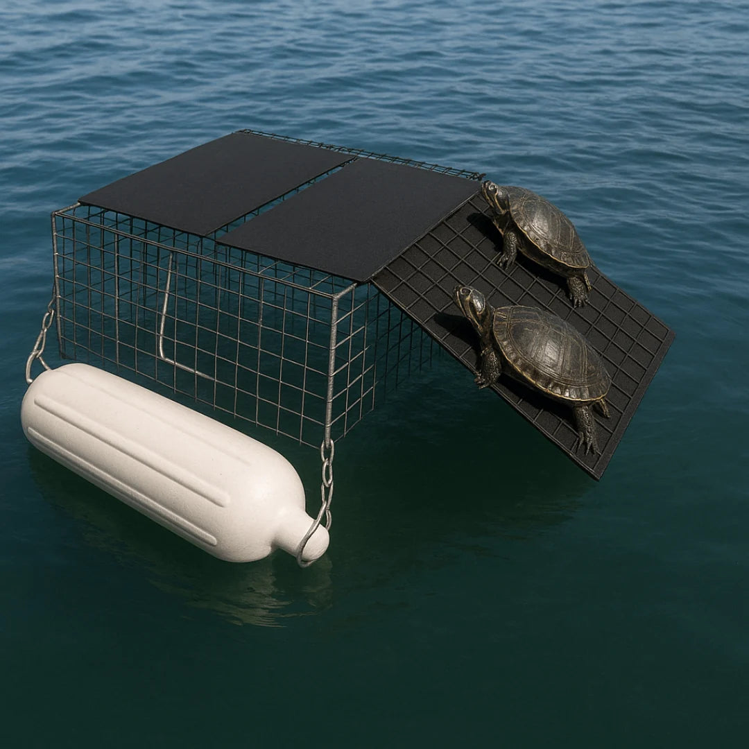 Outdoor Water Solutions Floating Pond Turtle Trap
