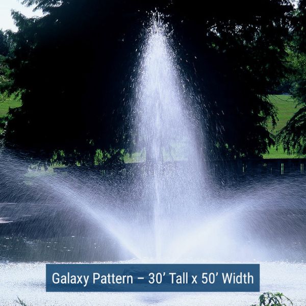 Outdoor Water Solutions Font`N-Aire Platinum 3HP Single Phase Floating Fountains