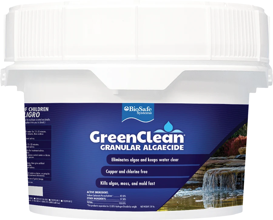 EasyPro Greenclean Granular Algaecide – 20 lb. pail