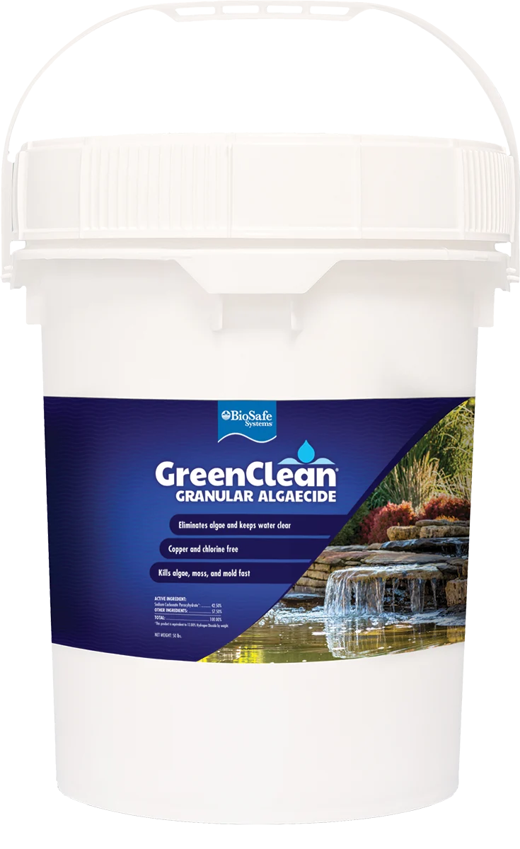 EasyPro Greenclean Granular Algaecide – 50 lb. pail