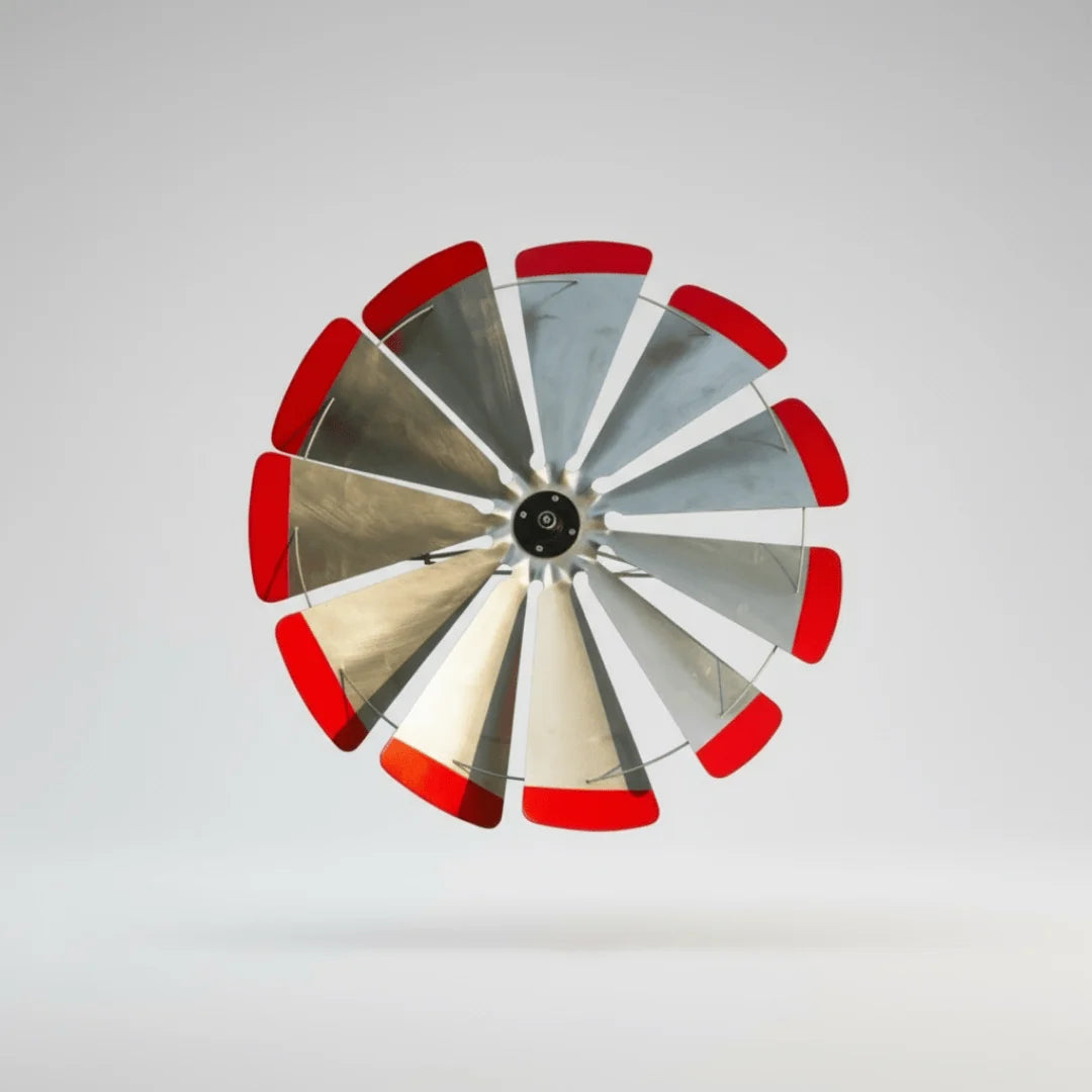Outdoor Water Solutions Red-Tipped 40" Fan Only Garden Windmill Fan Replacement
