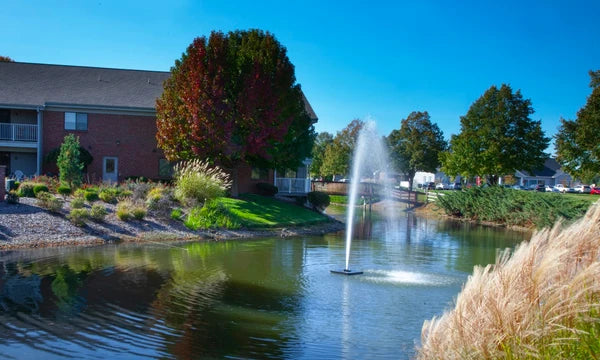 Scott Aerator Gusher Fountain For Medium Residential Ponds