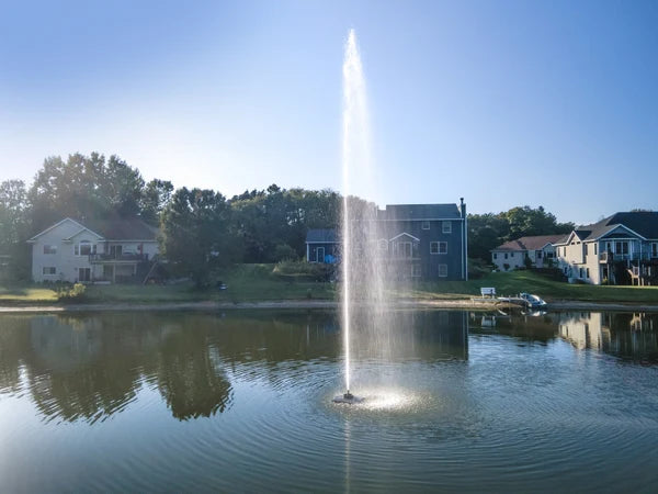 Scott Aerator Gusher Fountain For Small Residential Ponds