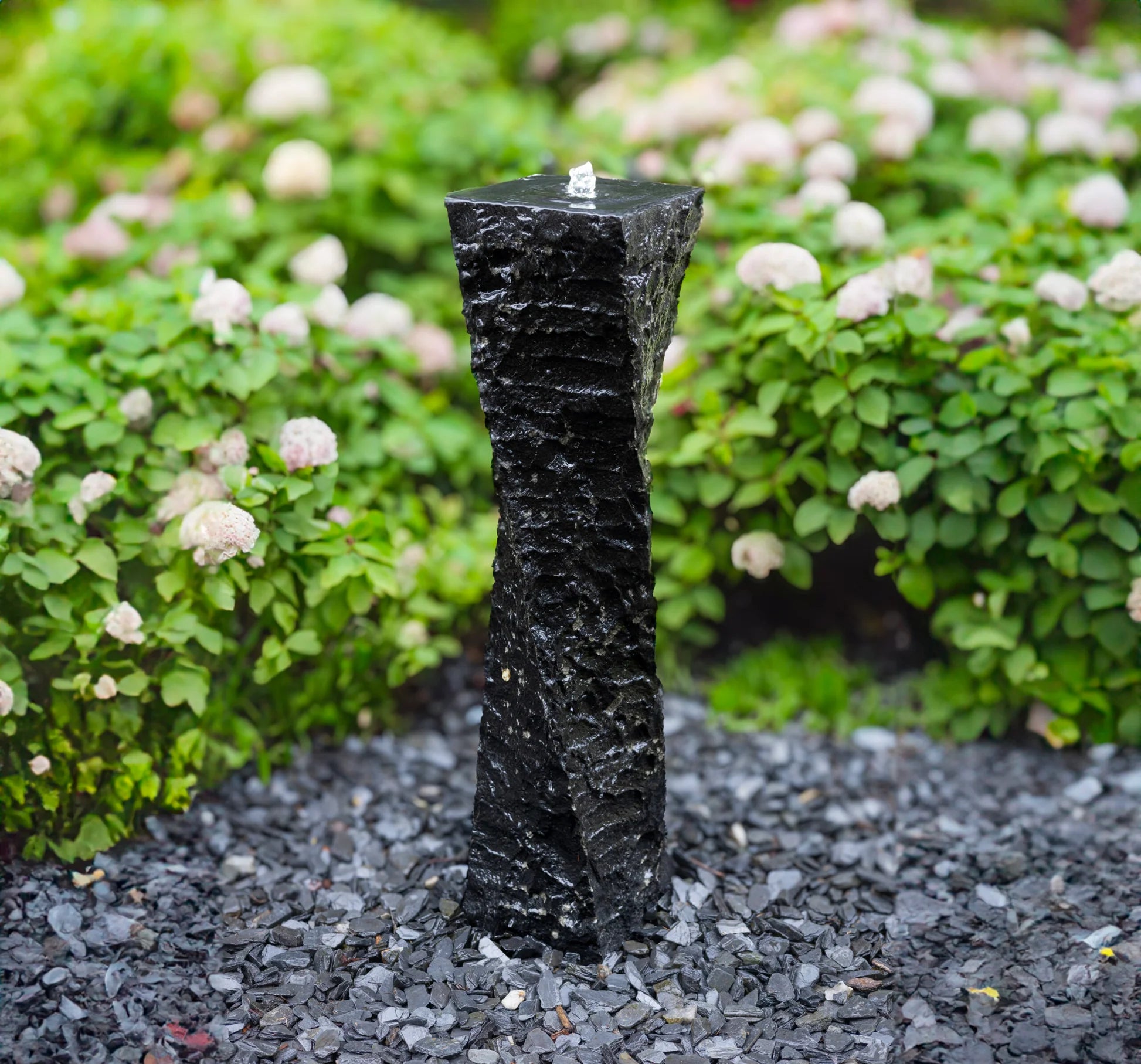 EasyPro Tranquil Décor – Twisted Basalt Fountain – 39″