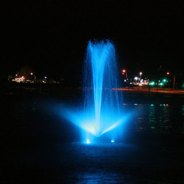 Kasco Marine WaterGlow 3 LED RGB Light Kit with Programmable Remote 12 Acre Fountain 10