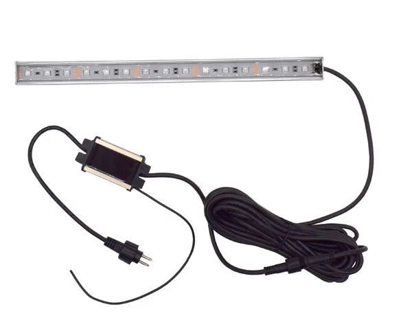 EasyPro Blue LED Strip light – 11" long – 15' cord 12v includes 10 watt transformer