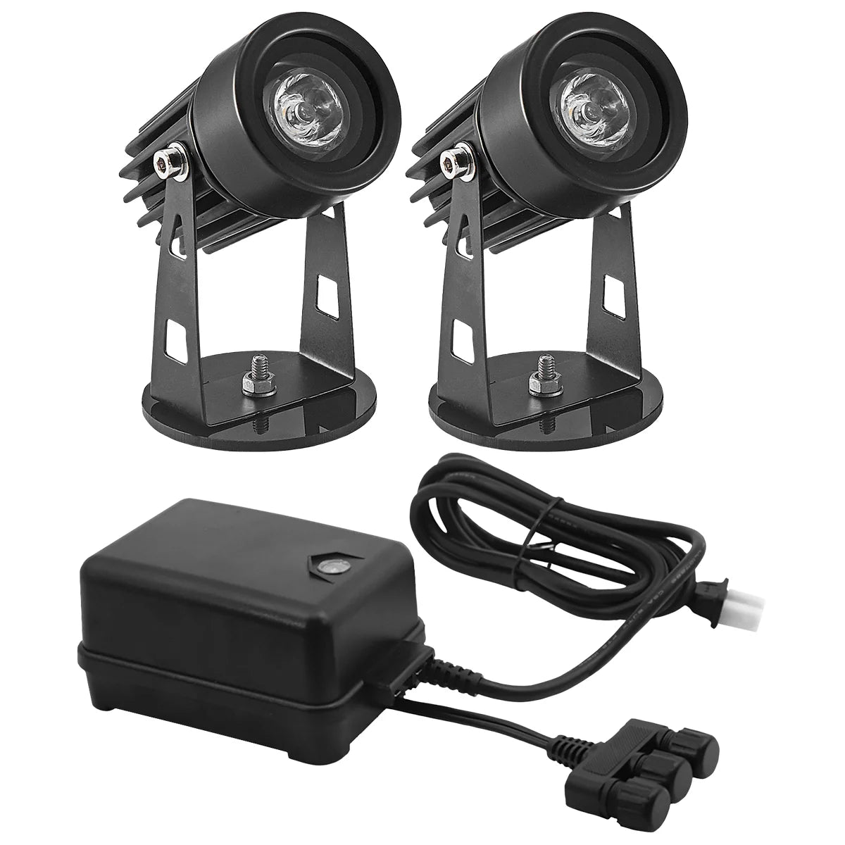 EasyPro Two 3 Watt Underwater LED Lights with Transformer