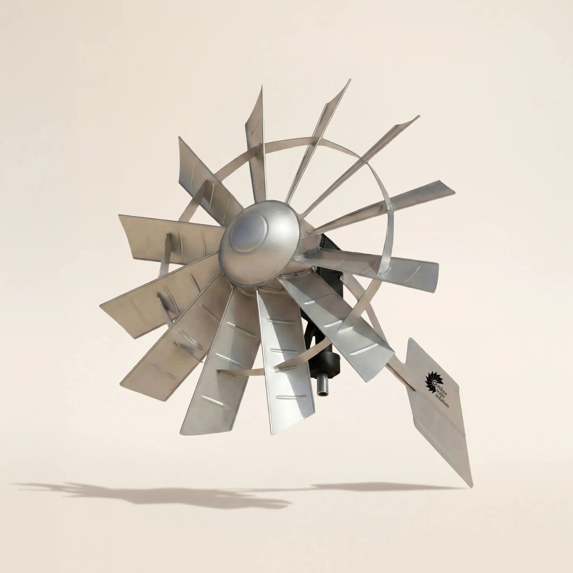 Outdoor Water Solutions Large Yard Windmill Head Decor Replacement