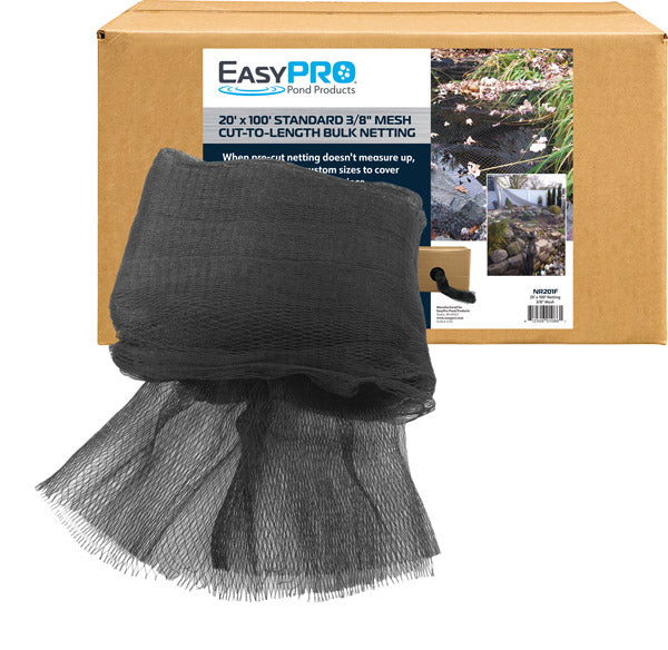 EasyPro 3/8" Fine Mesh 20'X 100'Premium Pond Cover Netting