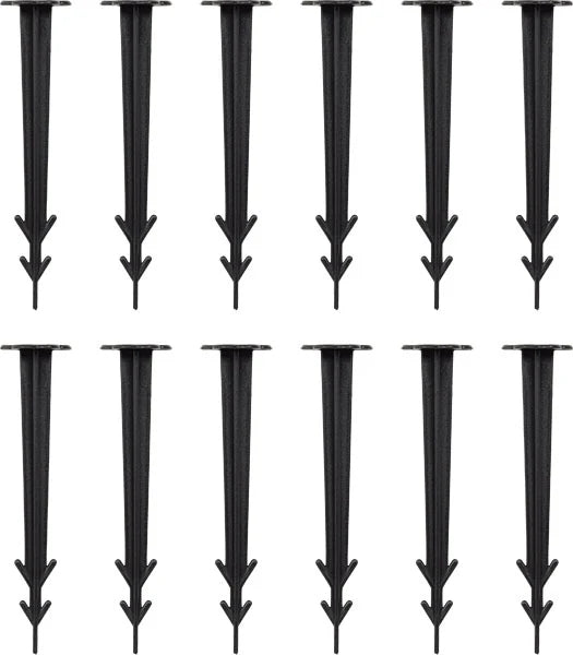 EasyPro 12 pack of stakes for netting – pond netting stakes