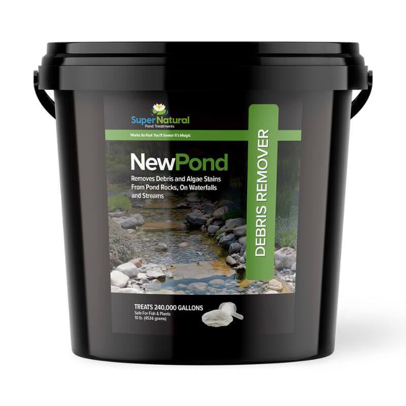 NewPond Clarifying Water and Removes Algae Stains