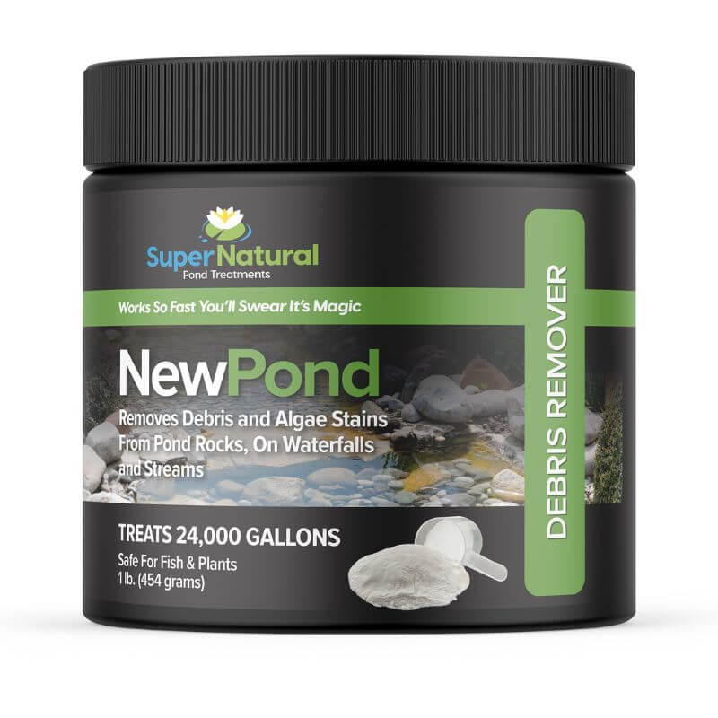 NewPond Clarifying Water and Removes Algae Stains