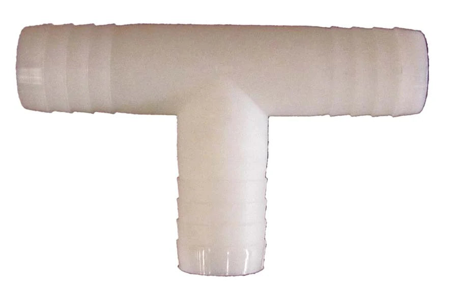 EasyPro Nylon Tubing Fitting Tee (BARB x BARB x BARB) 1 1/2"