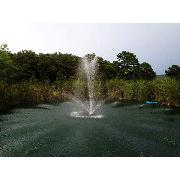 OWS 1 HP Floating Pond Fountain Eco Line LED Lights 100'