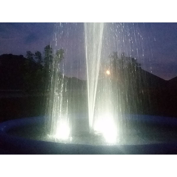 OWS 1 HP Floating Pond Fountain Eco Line LED Lights 150'