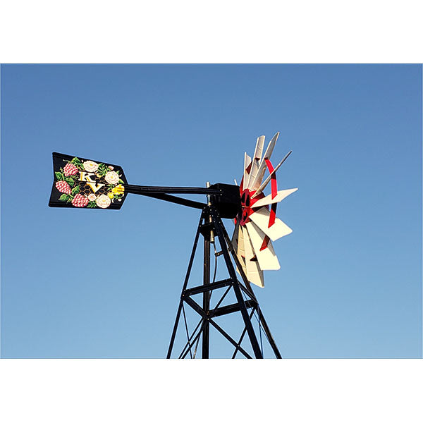 OWS 20′ 3-Legged Powder Coated Windmill Costum