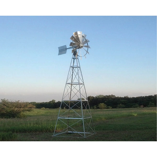 Outdoor Water Solutions 12' Base 4 Legged Windmill Aeration System