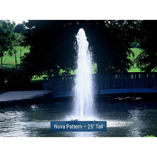 Outdoor Water Solutions 3hp Display Fountain with Nova Nozzle