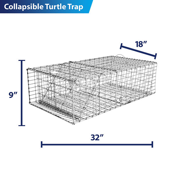 Outdoor Water Solutions Collapsible Snapping Turtle Trap — Lake n Pond
