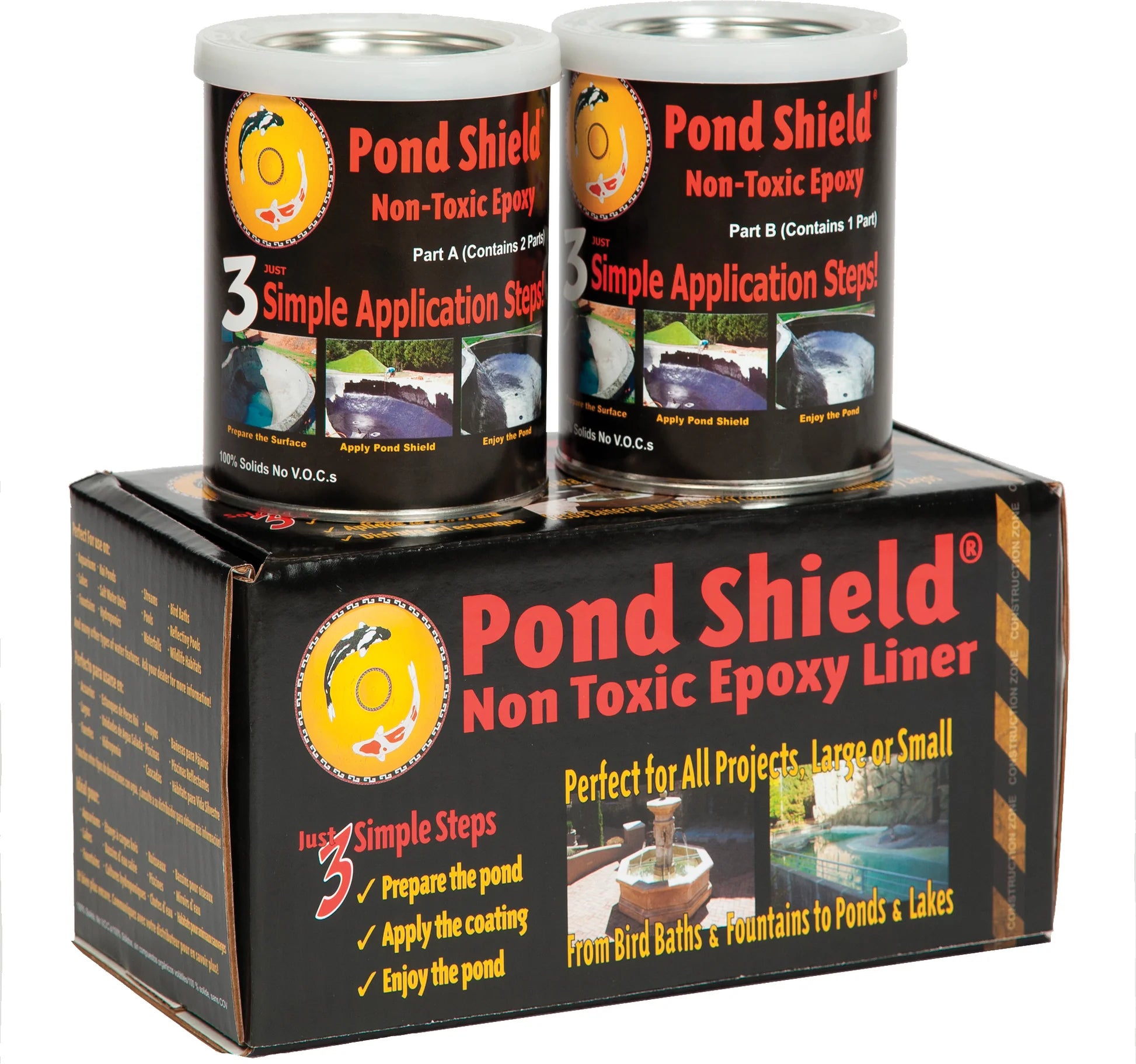 EasyPro Pond Armor Pond Shield  – Grey