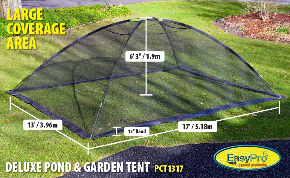 EasyPro Deluxe Pond Cover Tent – 13' x 17