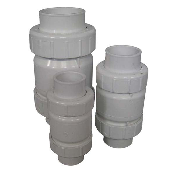 PVC Check Valve Union 1 1/2"