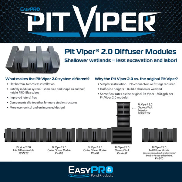 EasyPro Pit Viper® 2.0 Wetland Center Diffuser Module