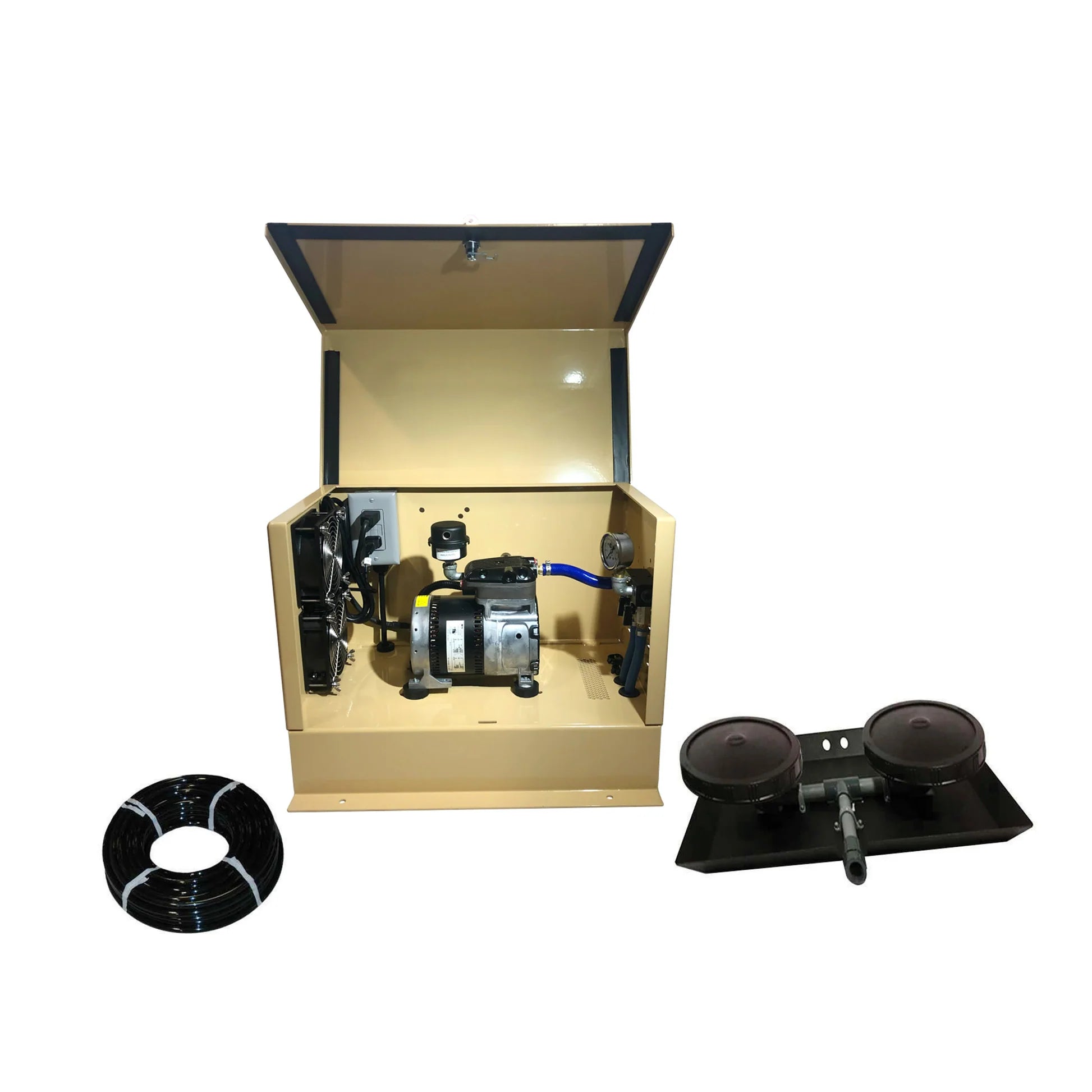 Outdoor Water Solutions AerMaster Pro 1/4HP Up to 1.5 Acres Pond Aerator Bubbler
