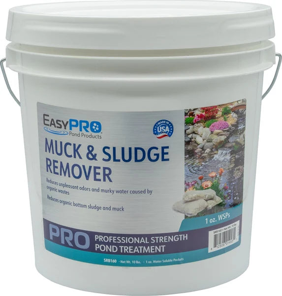 EasyPro Muck & Sludge Remover Bacteria – 10 lbs. 1oz Water Soluble Packs