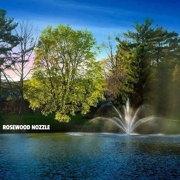 Scott Aerator Rosewood Fountain 2 Hp 230v 150 Ft 10-3
