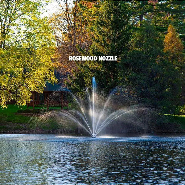 Scott Aerator Rosewood Fountain 3 Hp 230v 100 Ft 10-3