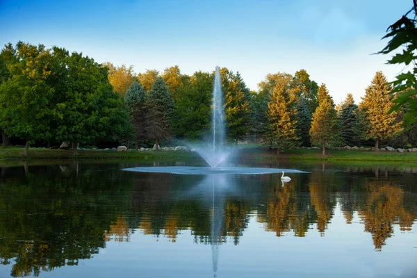 Scott Aerator Skyward Fountain For Medium Residential Ponds