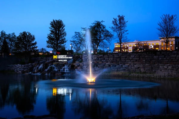 Scott Aerator Skyward Fountain For Large Commercial Ponds