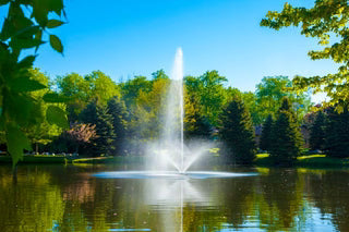 Scott Aerator Skyward Fountain For Large Commercial Ponds